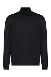 Turtleneck wool pullover